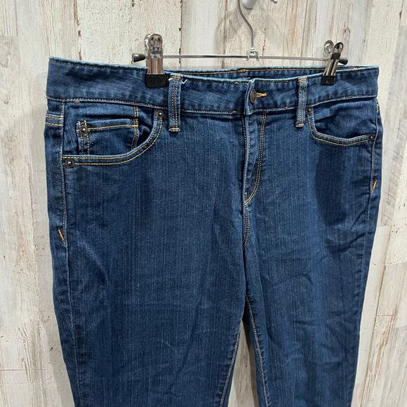 Ann Taylor Loft Dark Wash Modern Skinny Ankle Jeans Womens Size 10 - Picture 3 of 6